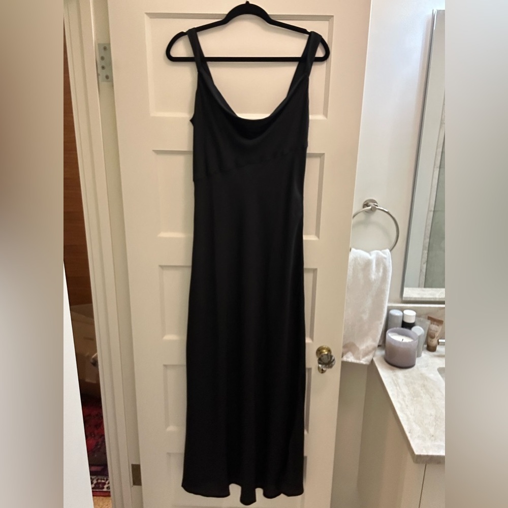 GAPStudio Satin Slip Maxi Dress